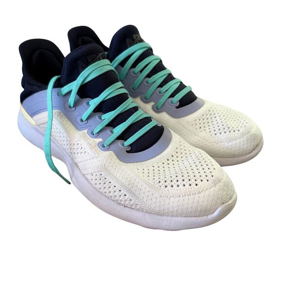 Men's APL TechLoom Tracer Pristine/Midnight/Bellflower Training Sneakers - 8 - Picture 3 of 9